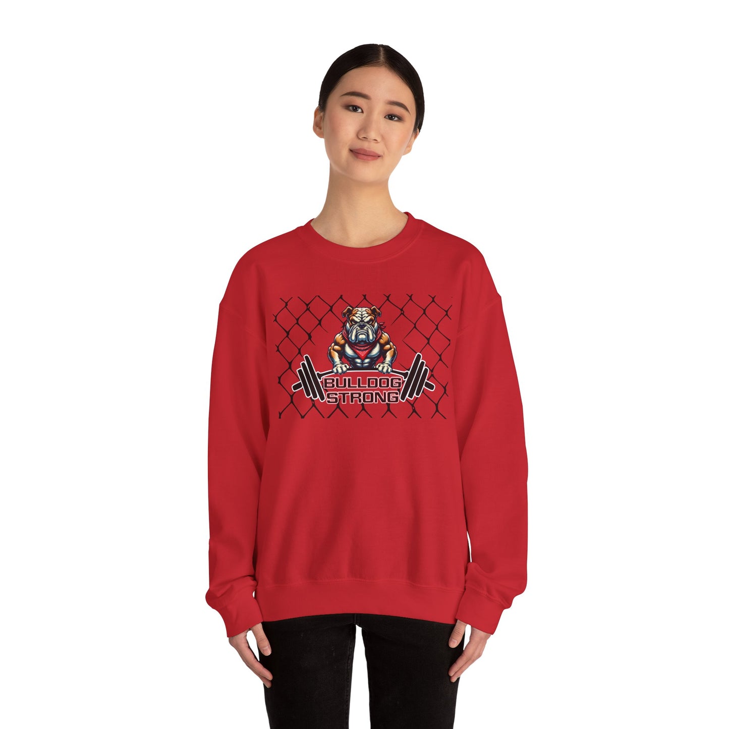Bulldog Strong Crewneck Sweatshirt