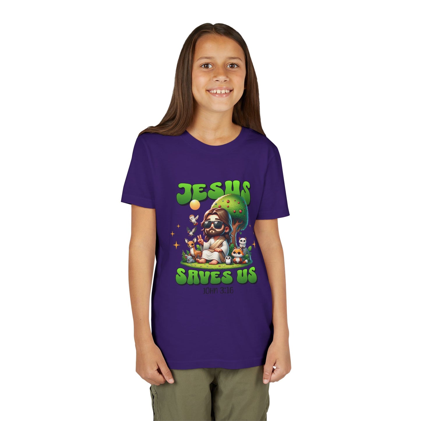 Vintage Jesus Saves Youth Tee