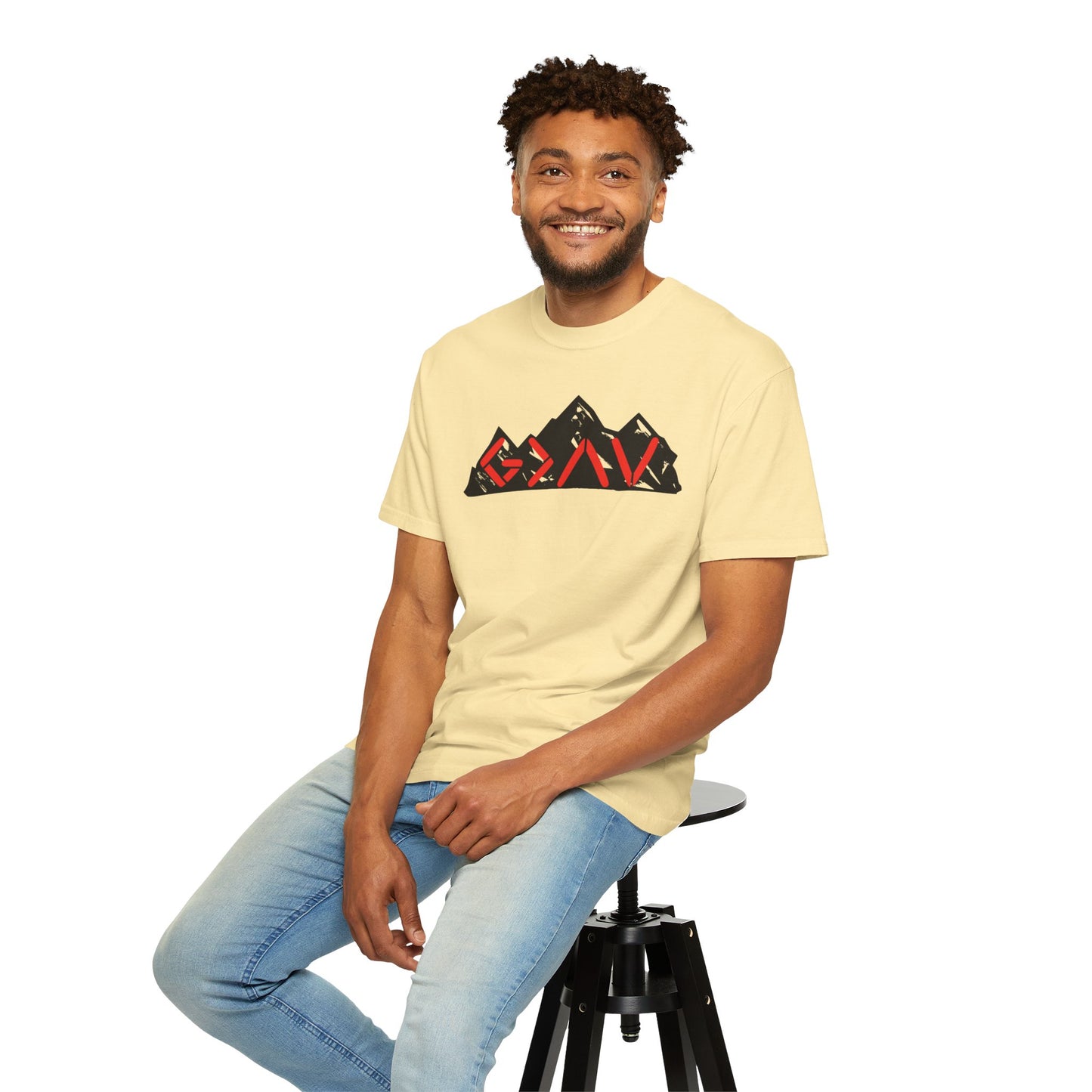 God Is Greater Than The Highs and Lows Mountain Graphic Unisex T-Shirt
