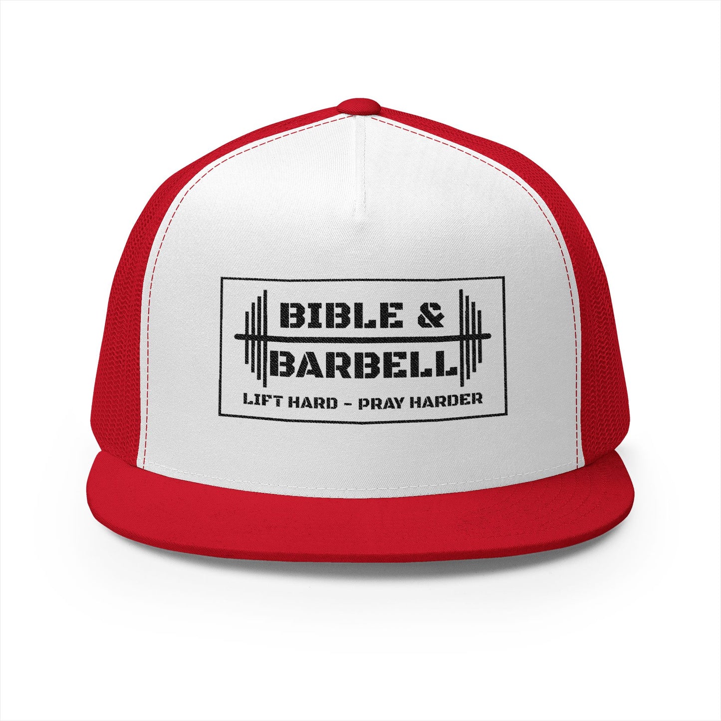 Bible & Barbell 5 Panel Trucker Cap