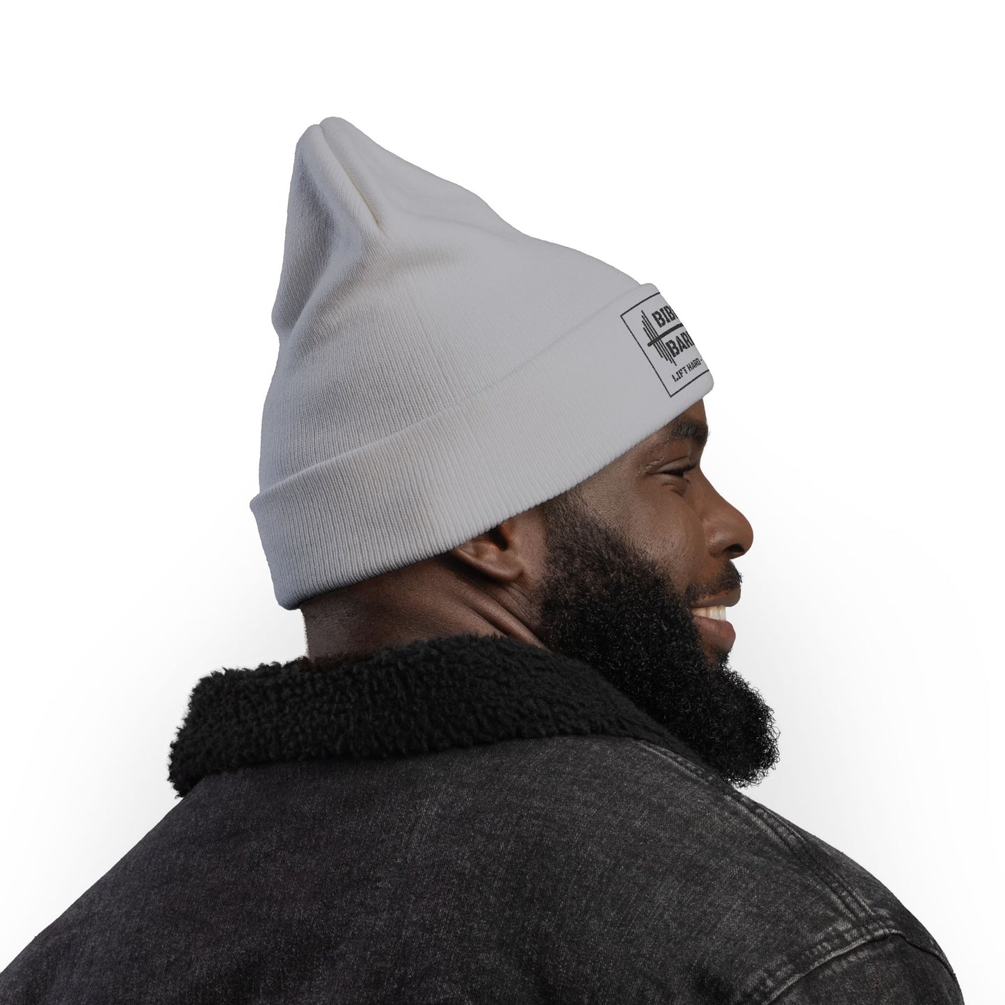 Bible & Barbell Knit Beanie