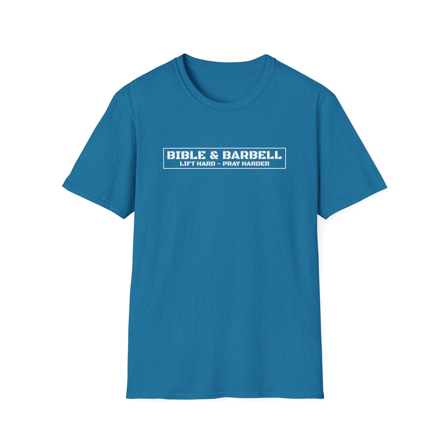 Bible & Barbell Logo Unisex Softstyle T-Shirt