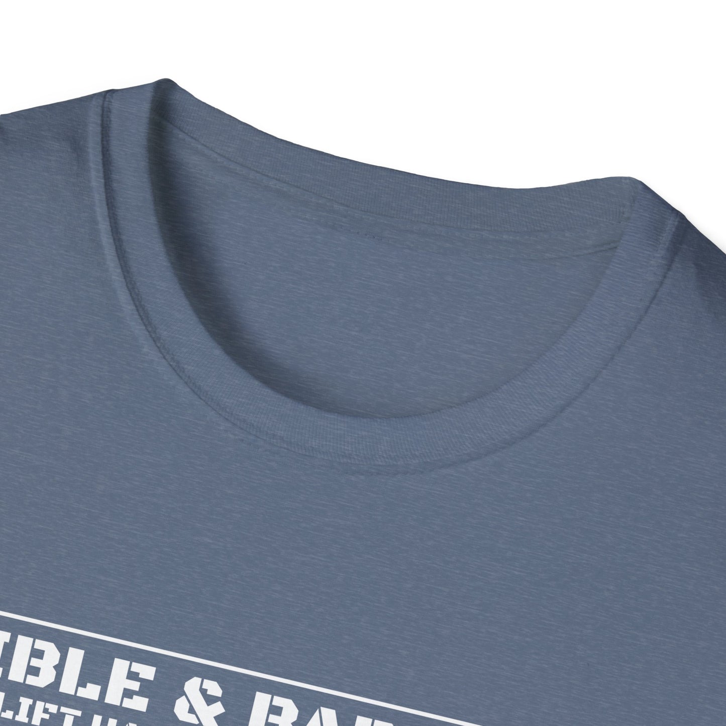 Bible & Barbell Logo Unisex Softstyle T-Shirt