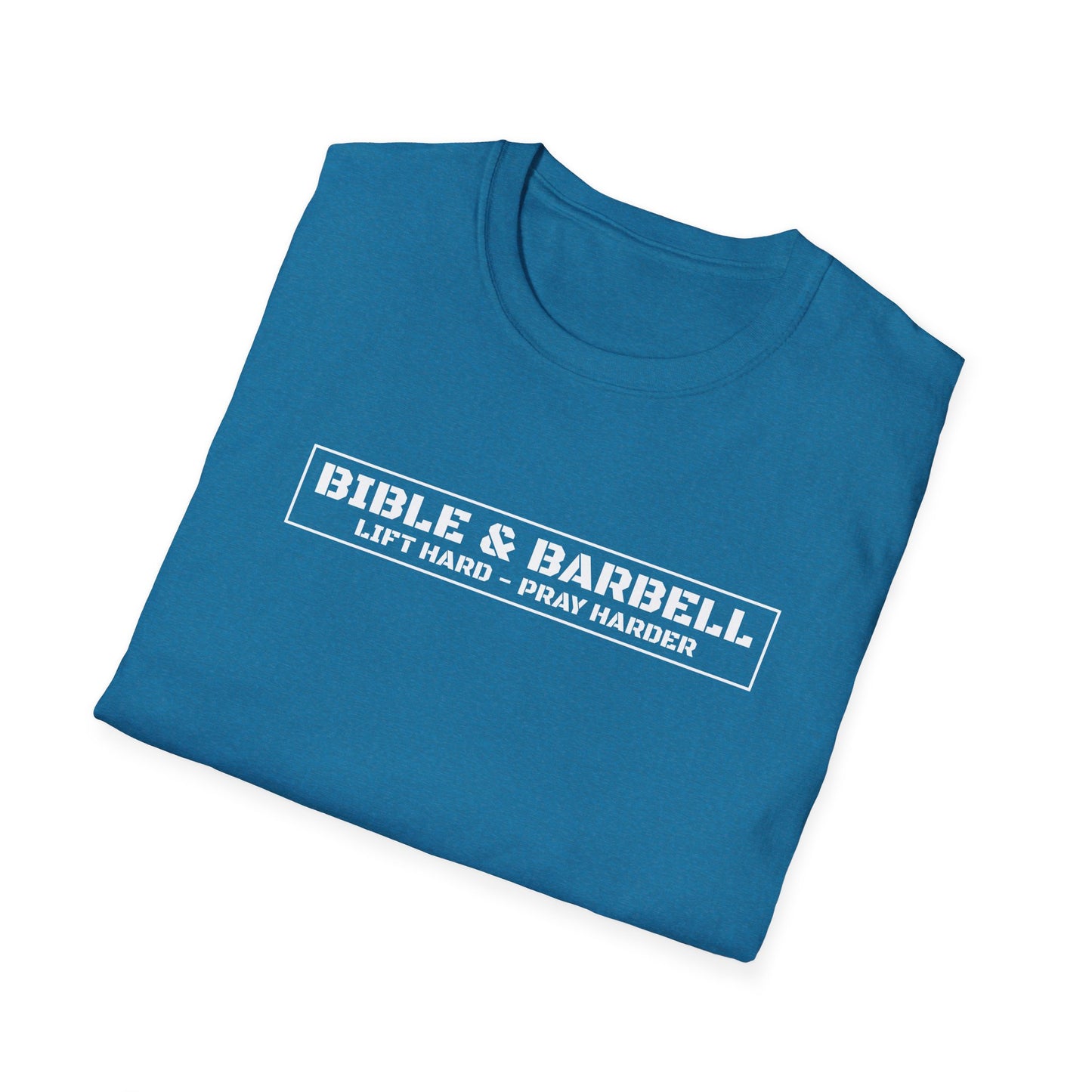 Bible & Barbell Logo Unisex Softstyle T-Shirt
