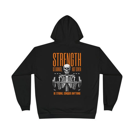 Strength Is Earned, Not Given Unisex EcoSmart Pullover Hoodie