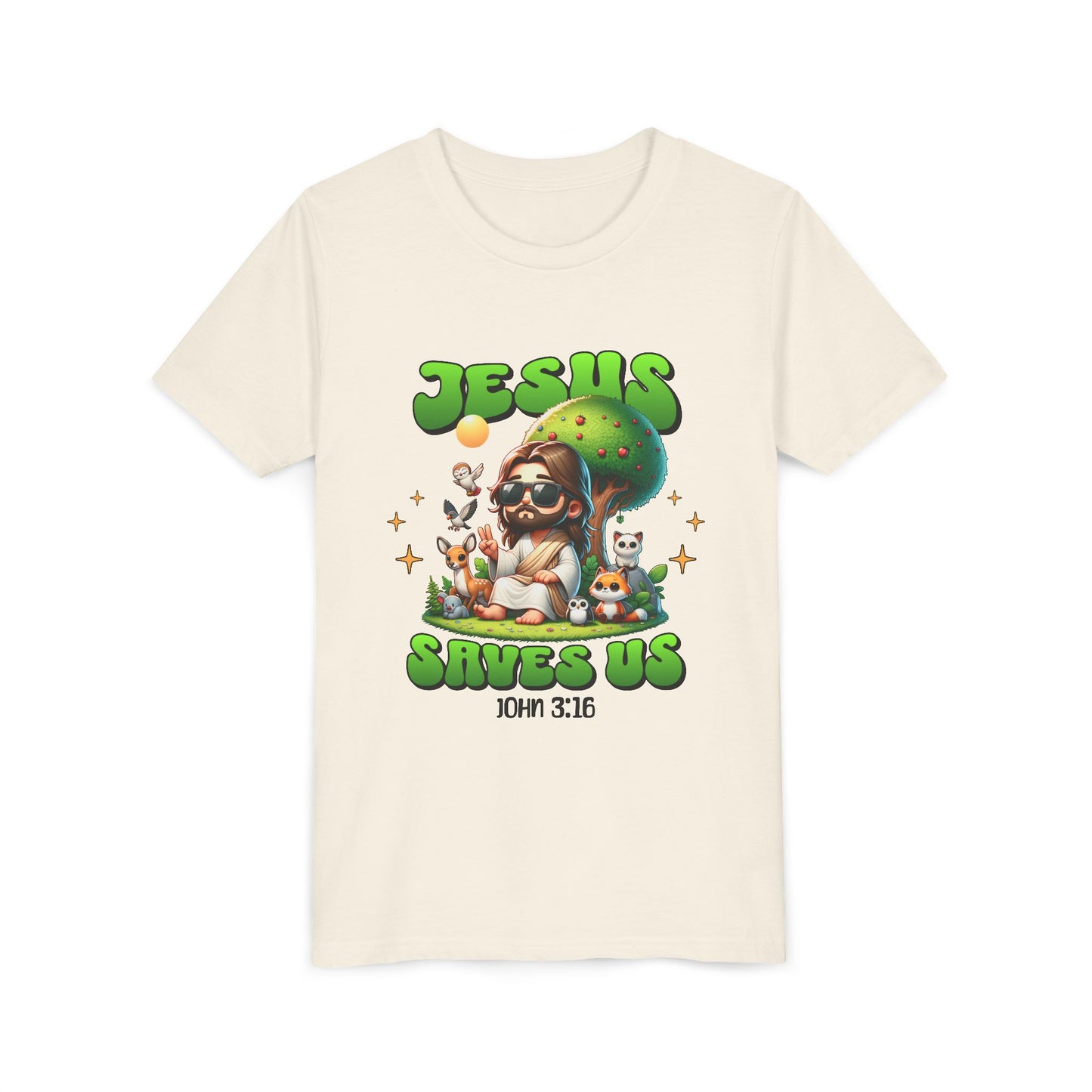 Vintage Jesus Saves Youth Tee