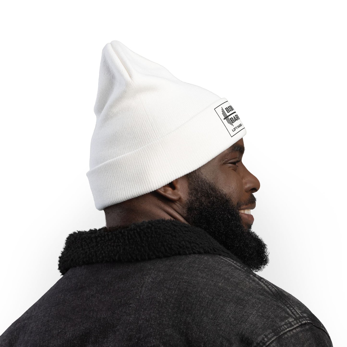 Bible & Barbell Knit Beanie