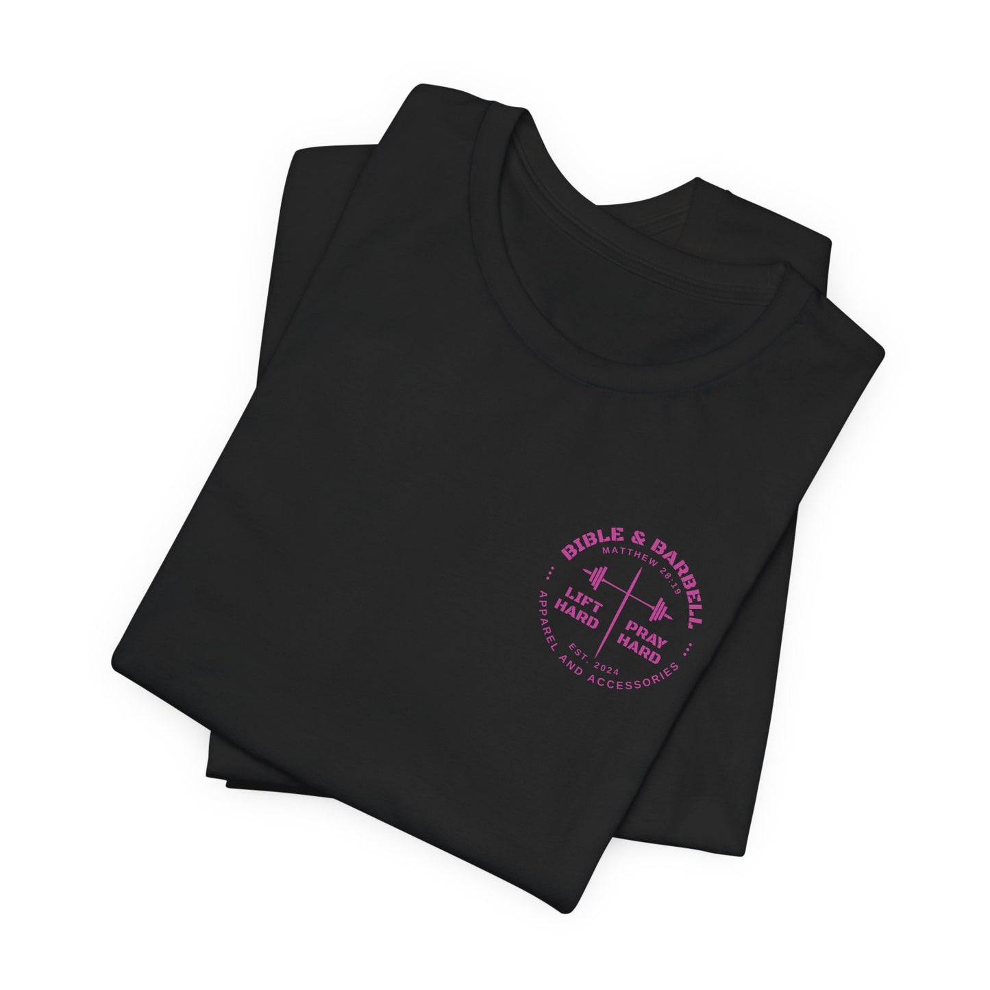 Women's Pink Circle Logo T-Shirt