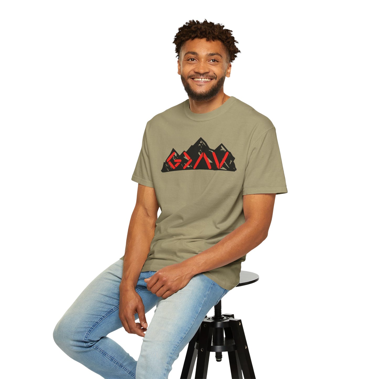 God Is Greater Than The Highs and Lows Mountain Graphic Unisex T-Shirt