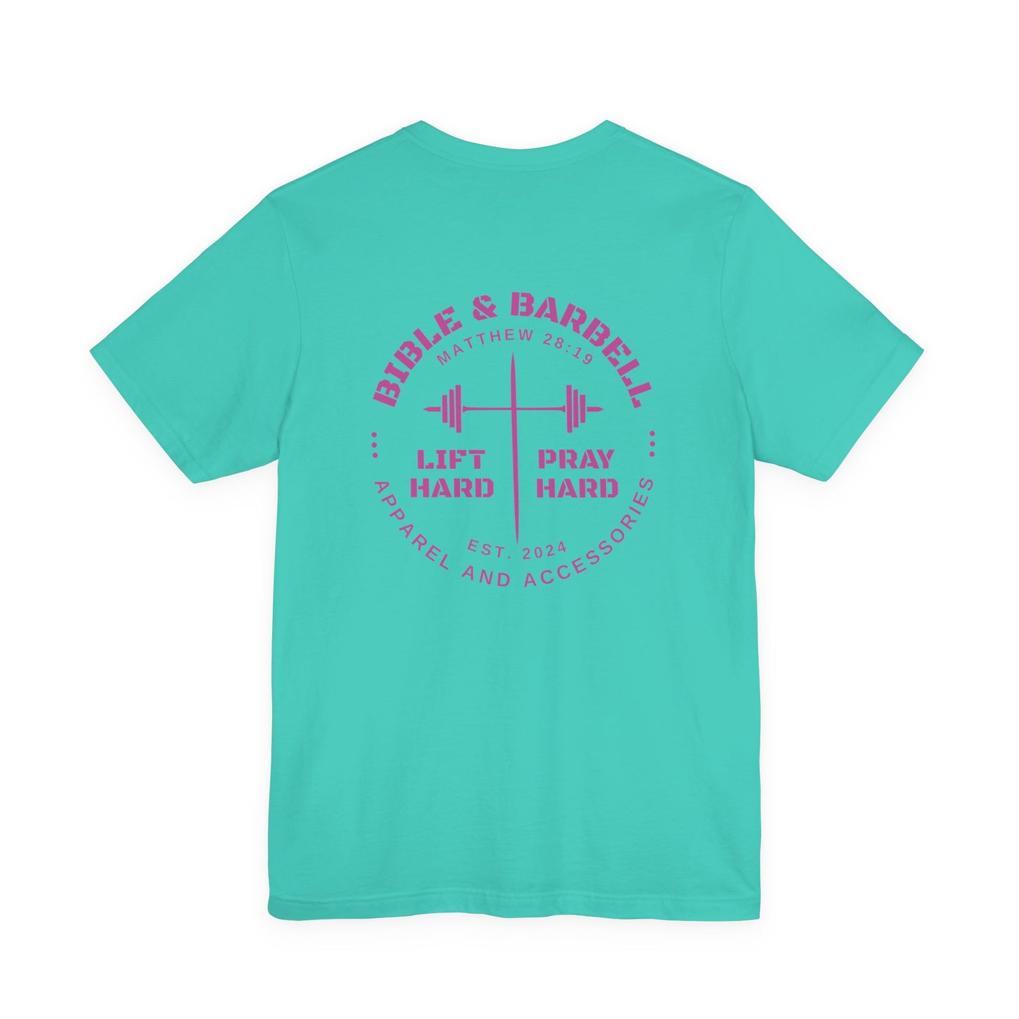 Women's Pink Circle Logo T-Shirt