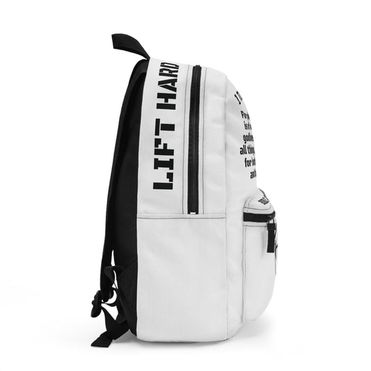Bible & Barbell - 1 Timothy 4:8 Gym Backpack