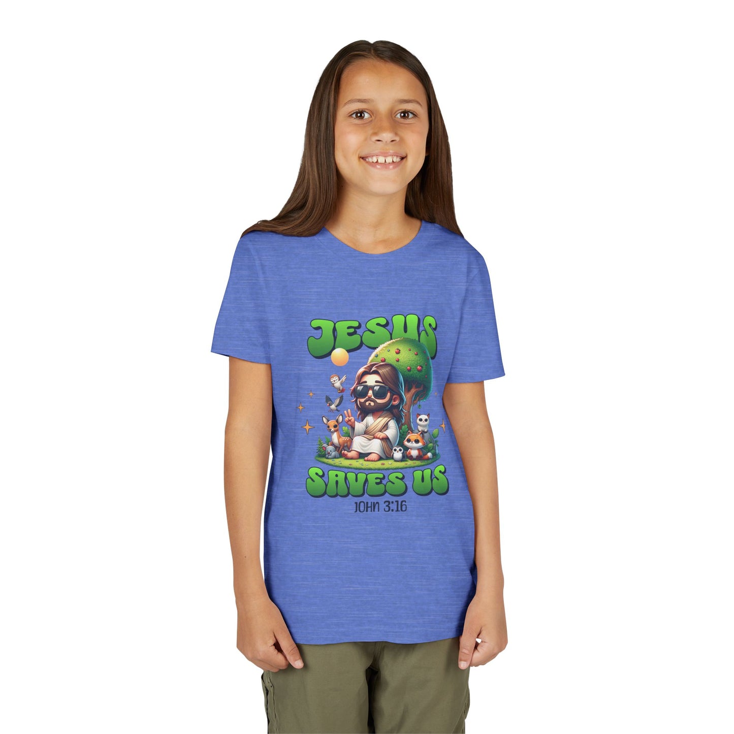 Vintage Jesus Saves Youth Tee