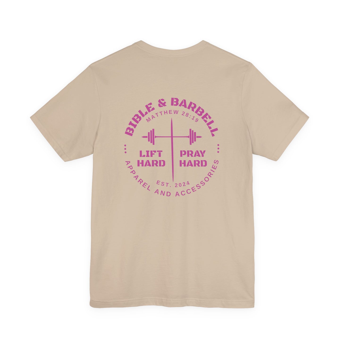 Women's Pink Circle Logo T-Shirt
