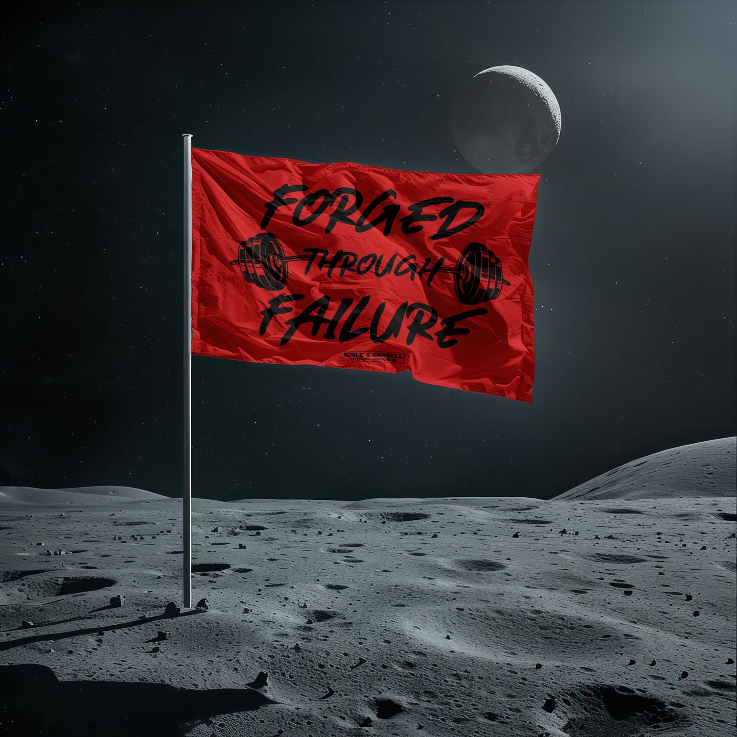 Forged Through Failure Gym Flag