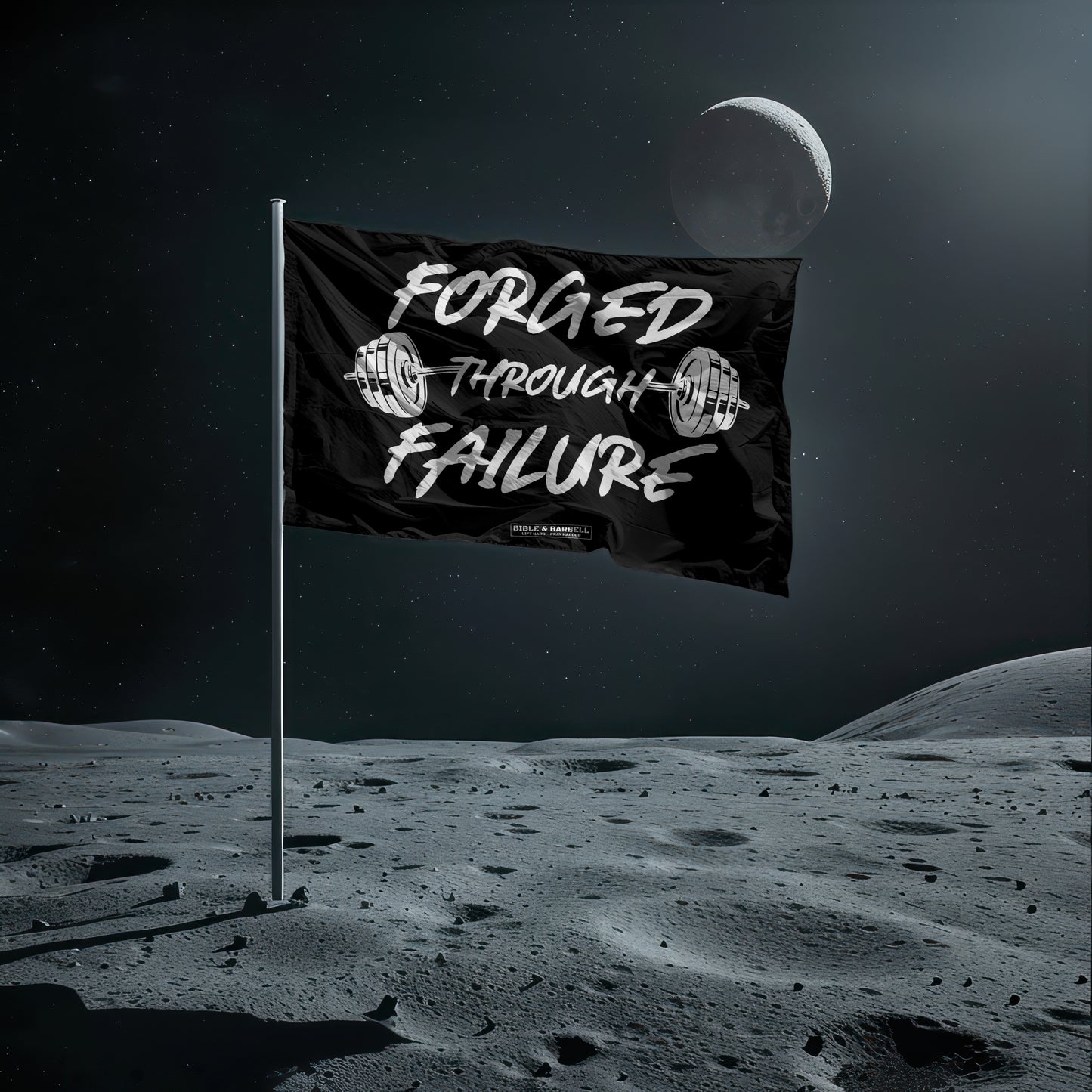 Forged Through Failure Gym Flag