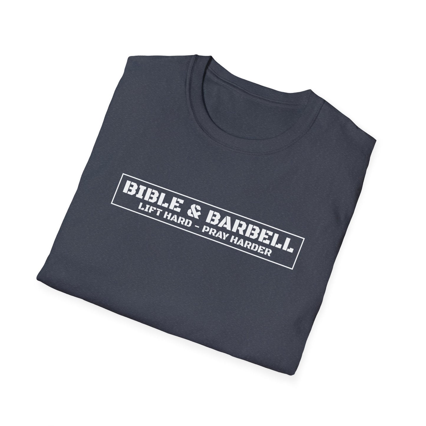 Bible & Barbell Logo Unisex Softstyle T-Shirt