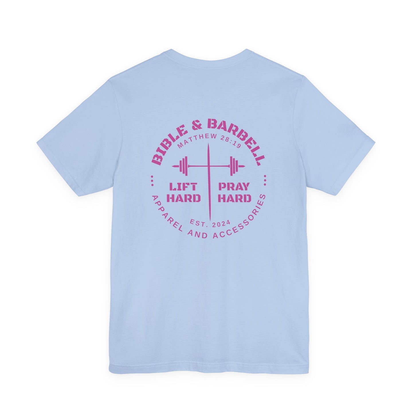 Women's Pink Circle Logo T-Shirt