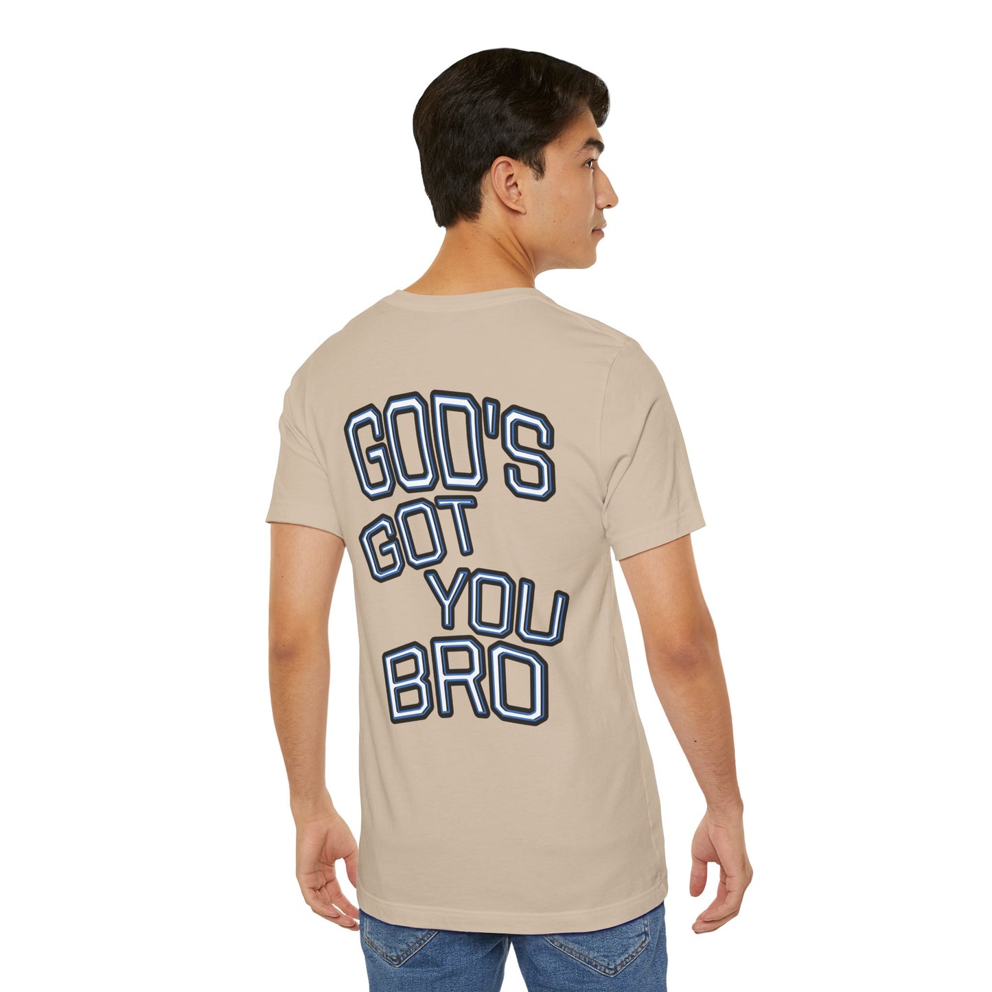 God's Got You Bro T-Shirt | Inspirational Tee | Faith-Based Apparel | Gift for Friends | Unisex Funny Shirt