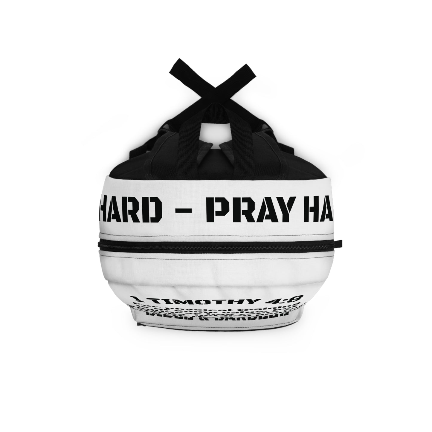 Bible & Barbell - 1 Timothy 4:8 Gym Backpack