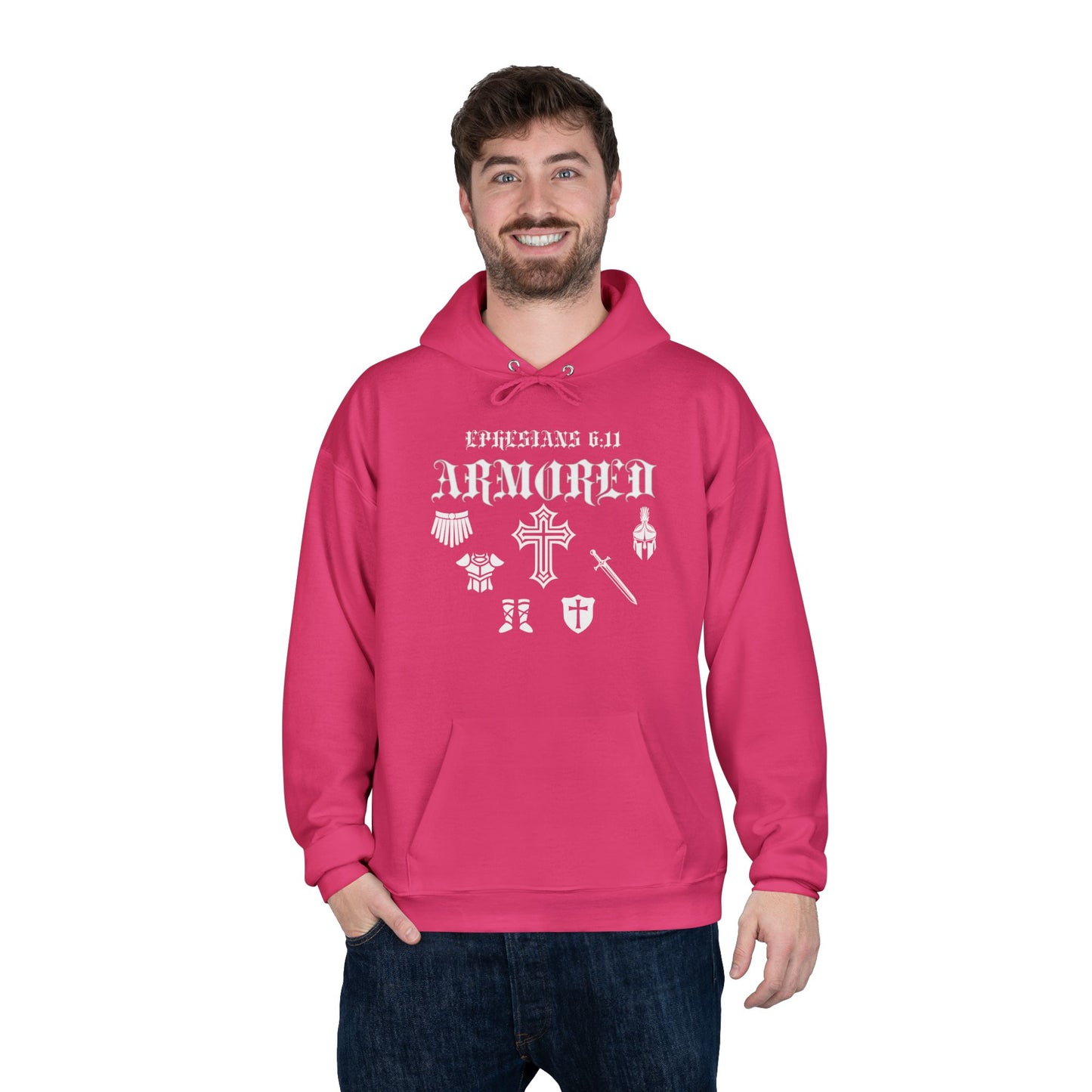 Ephesians 6:11 Eco-Friendly Hoodie