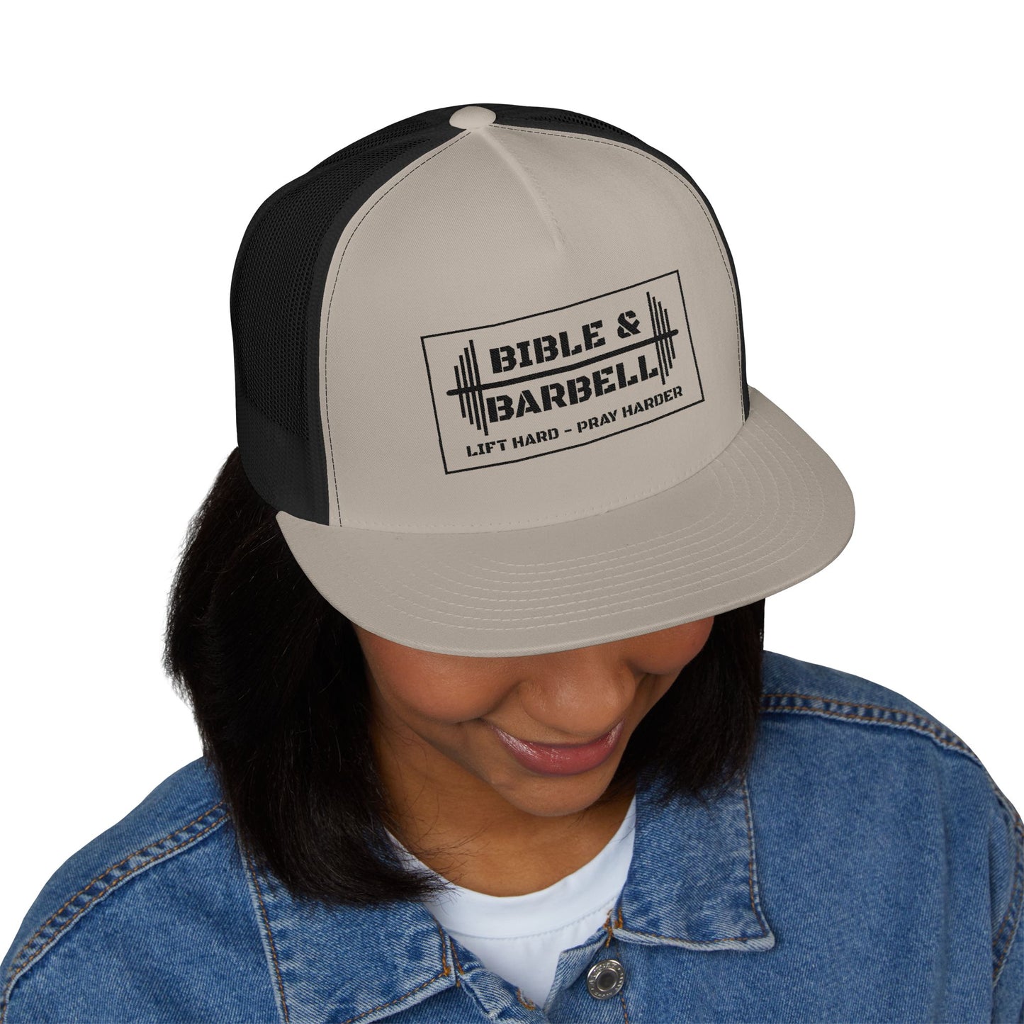 Bible & Barbell 5 Panel Trucker Cap