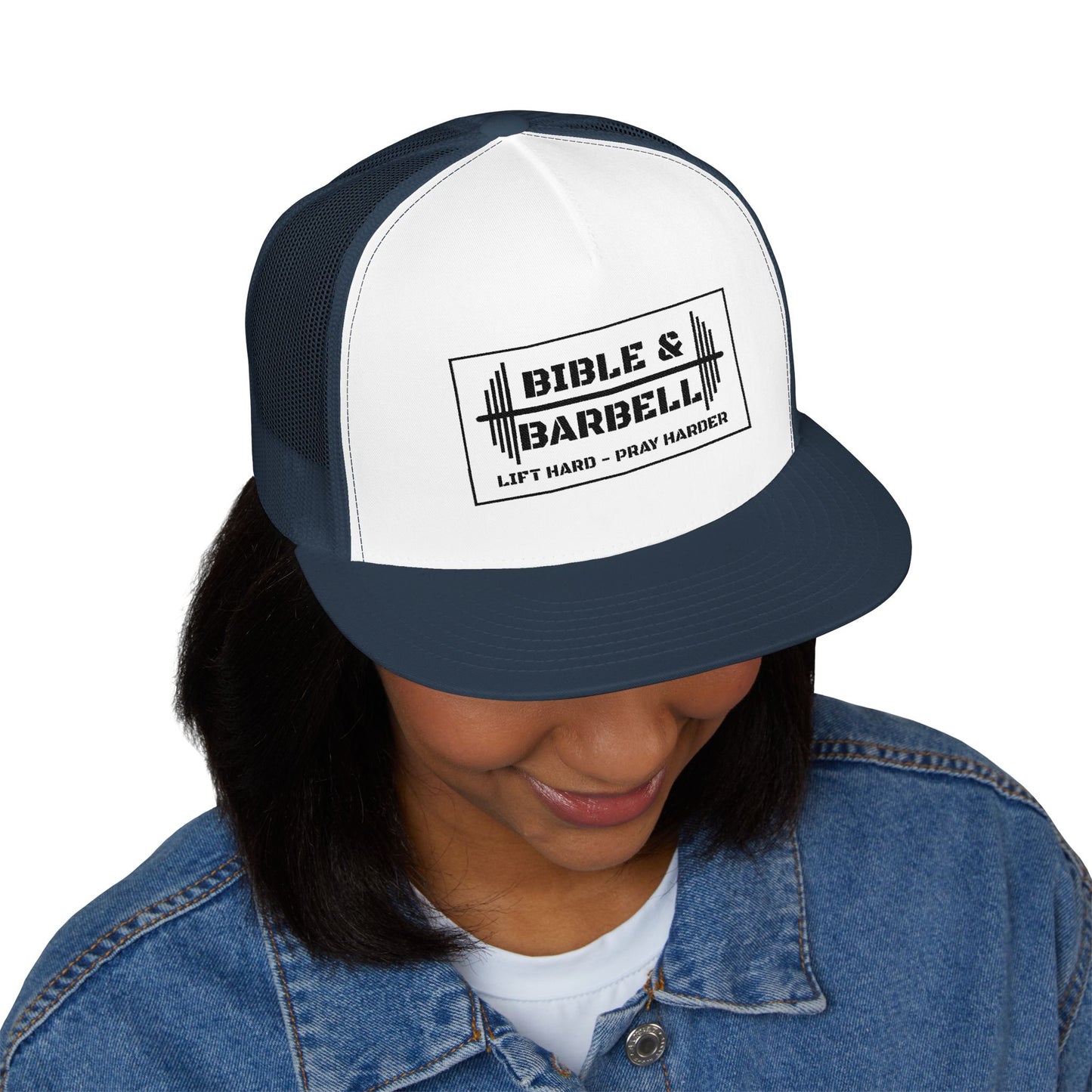Bible & Barbell 5 Panel Trucker Cap