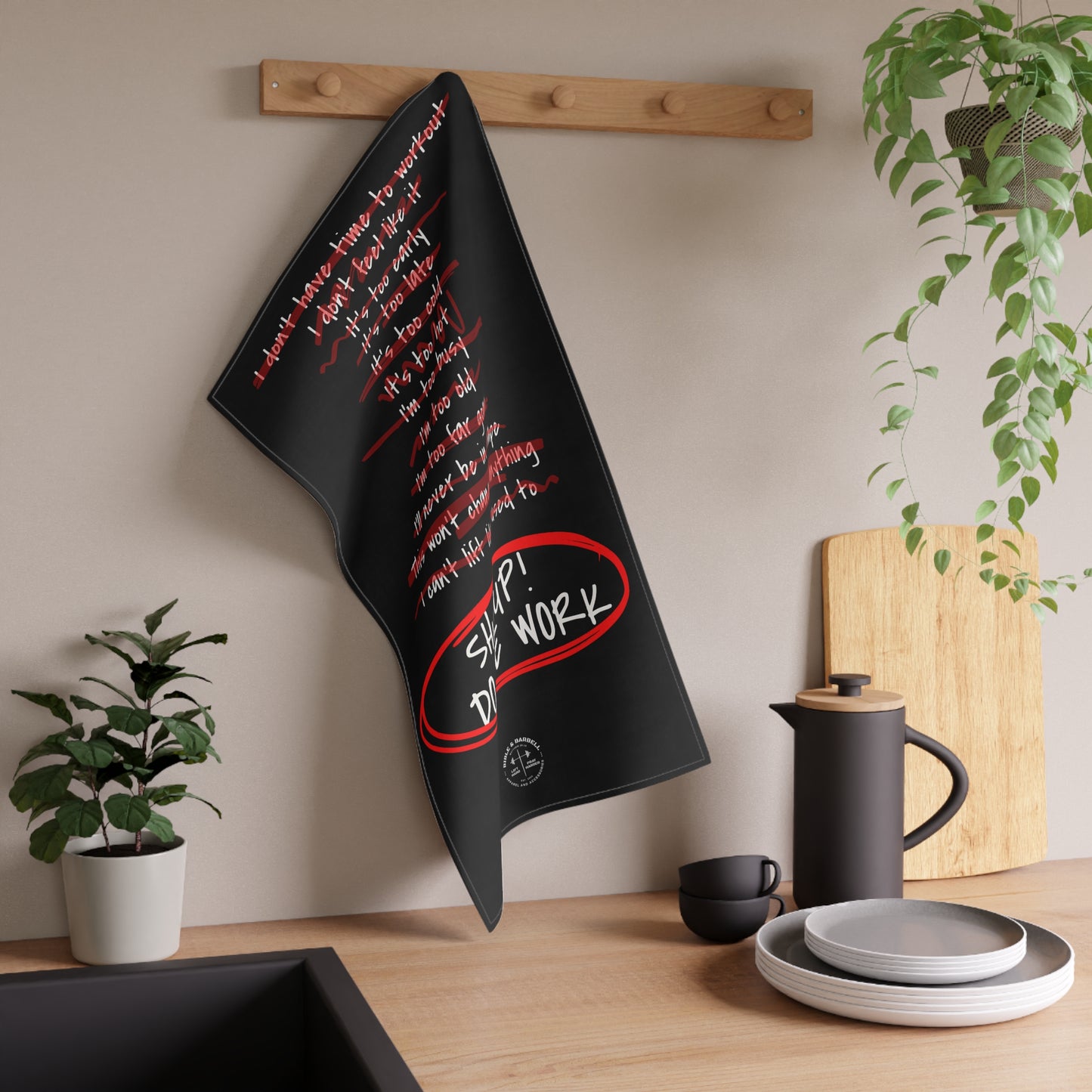 Motivational Gym Towel