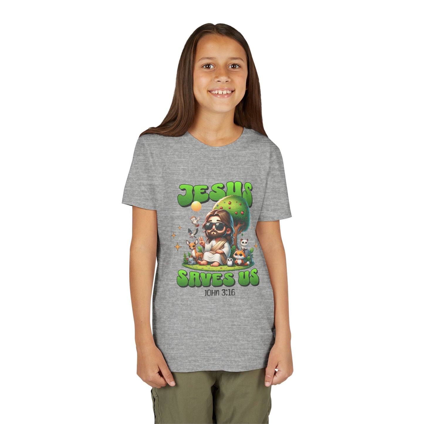 Vintage Jesus Saves Youth Tee