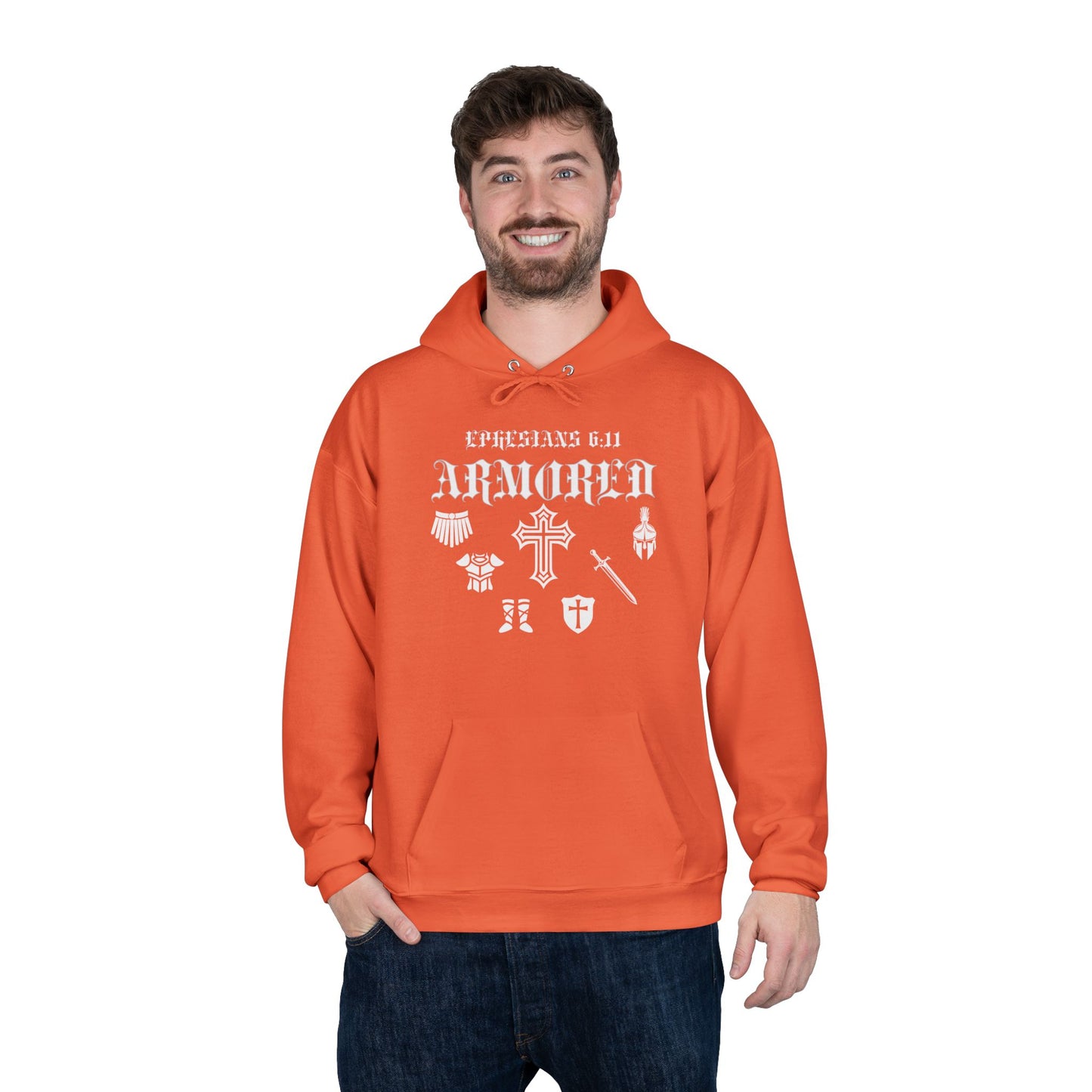 Ephesians 6:11 Eco-Friendly Hoodie