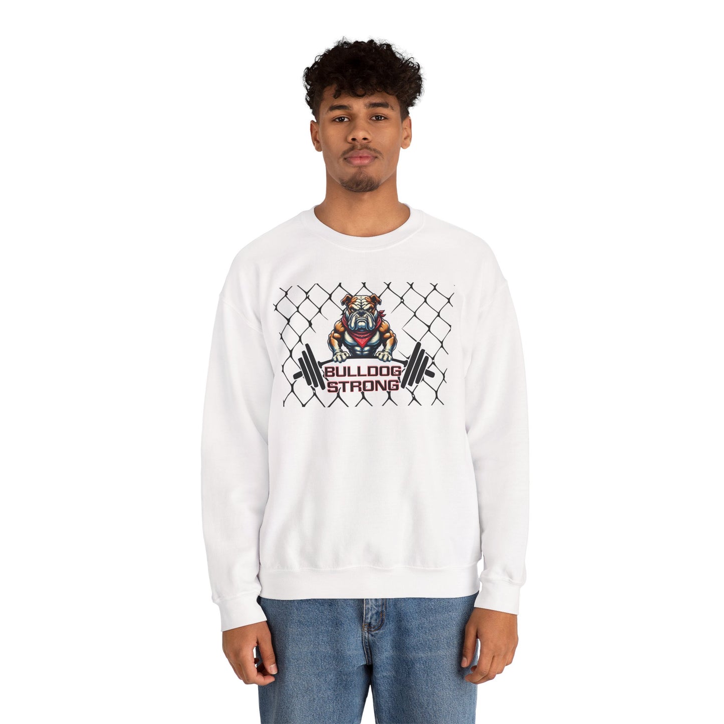Bulldog Strong Crewneck Sweatshirt