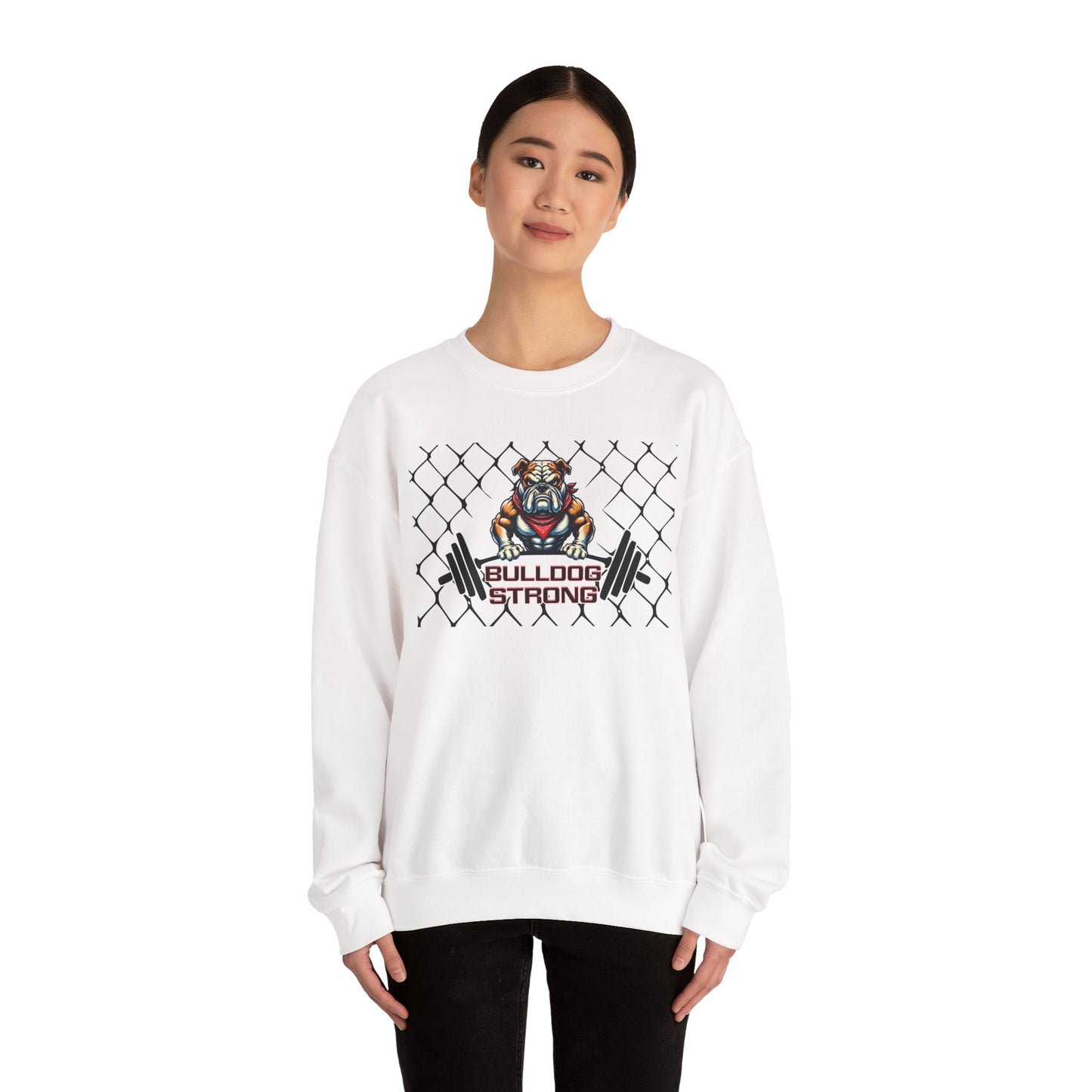 Bulldog Strong Crewneck Sweatshirt