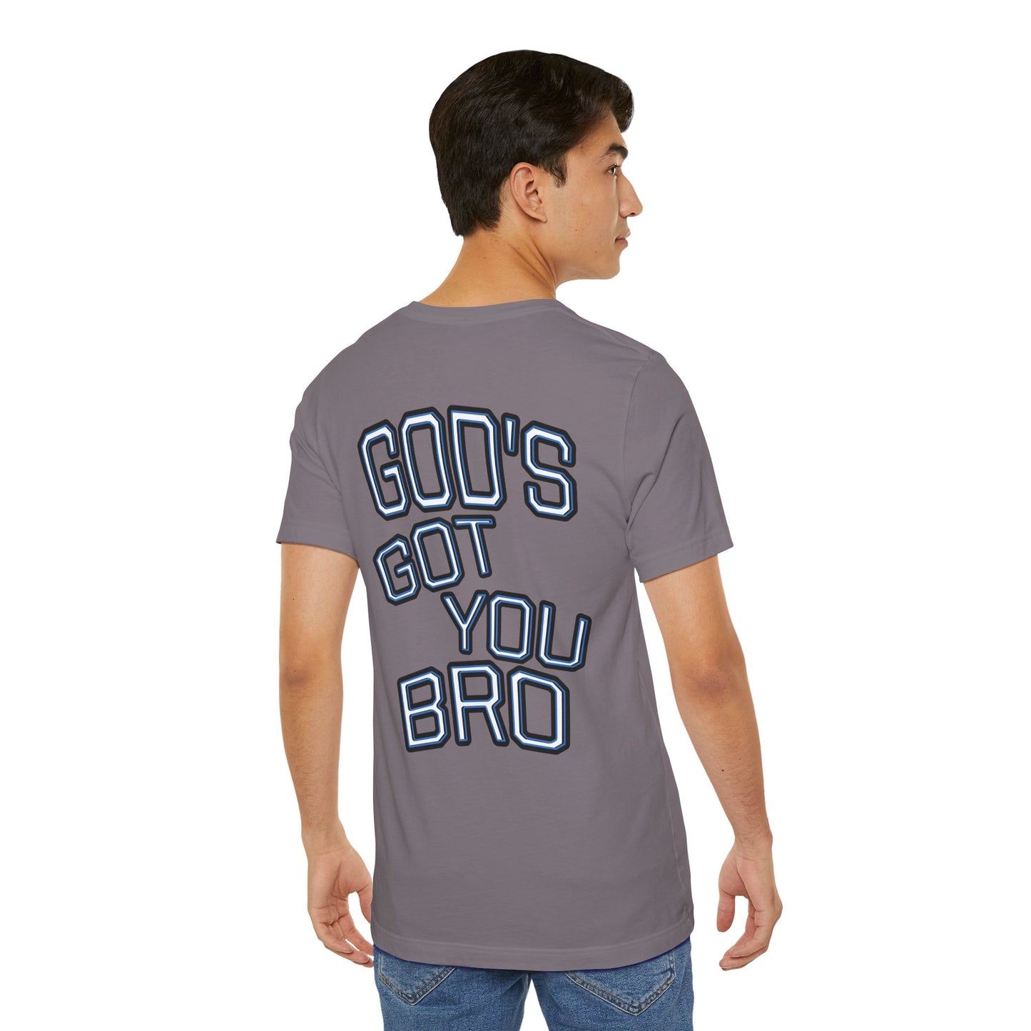 God's Got You Bro T-Shirt | Inspirational Tee | Faith-Based Apparel | Gift for Friends | Unisex Funny Shirt