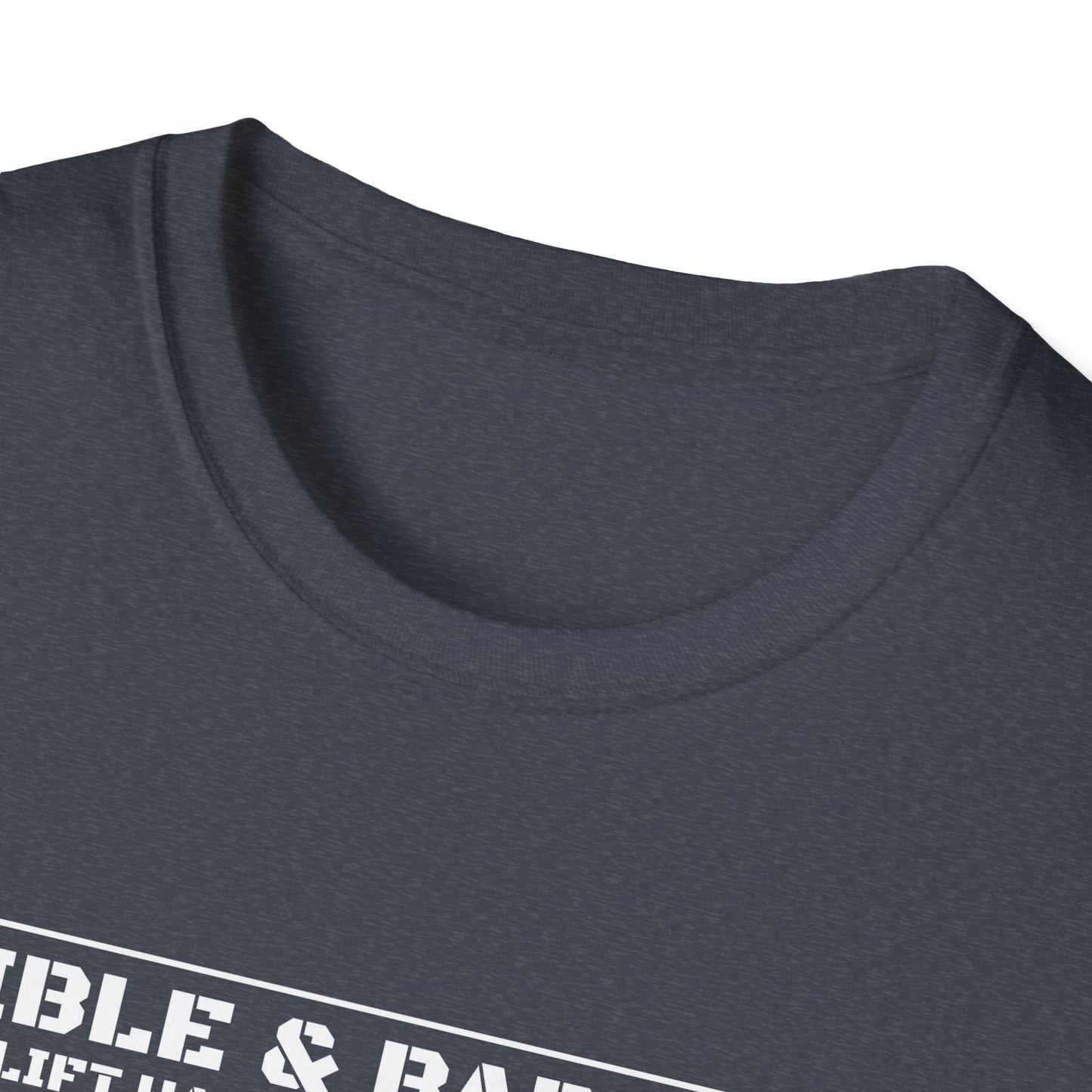 Bible & Barbell Logo Unisex Softstyle T-Shirt