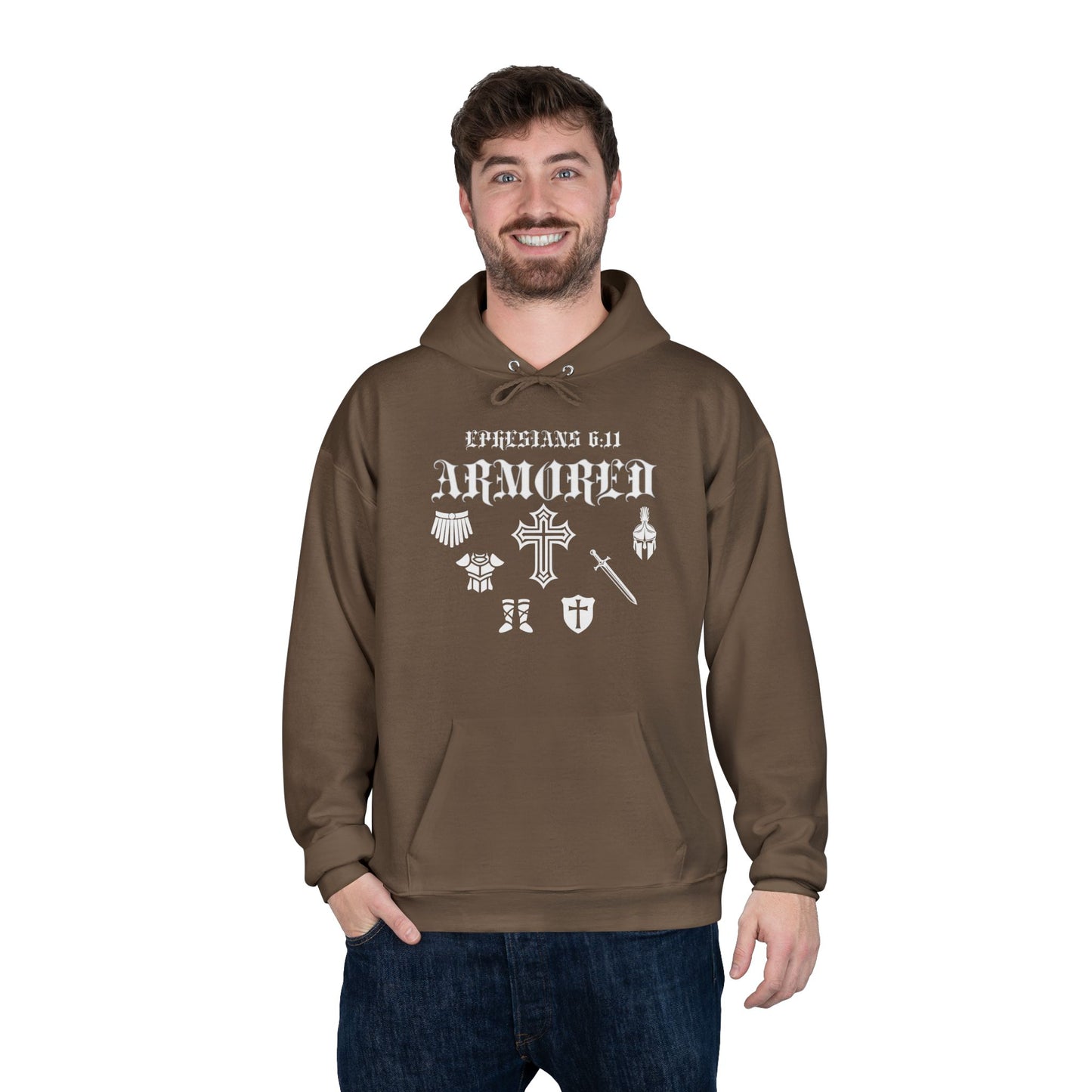 Ephesians 6:11 Eco-Friendly Hoodie