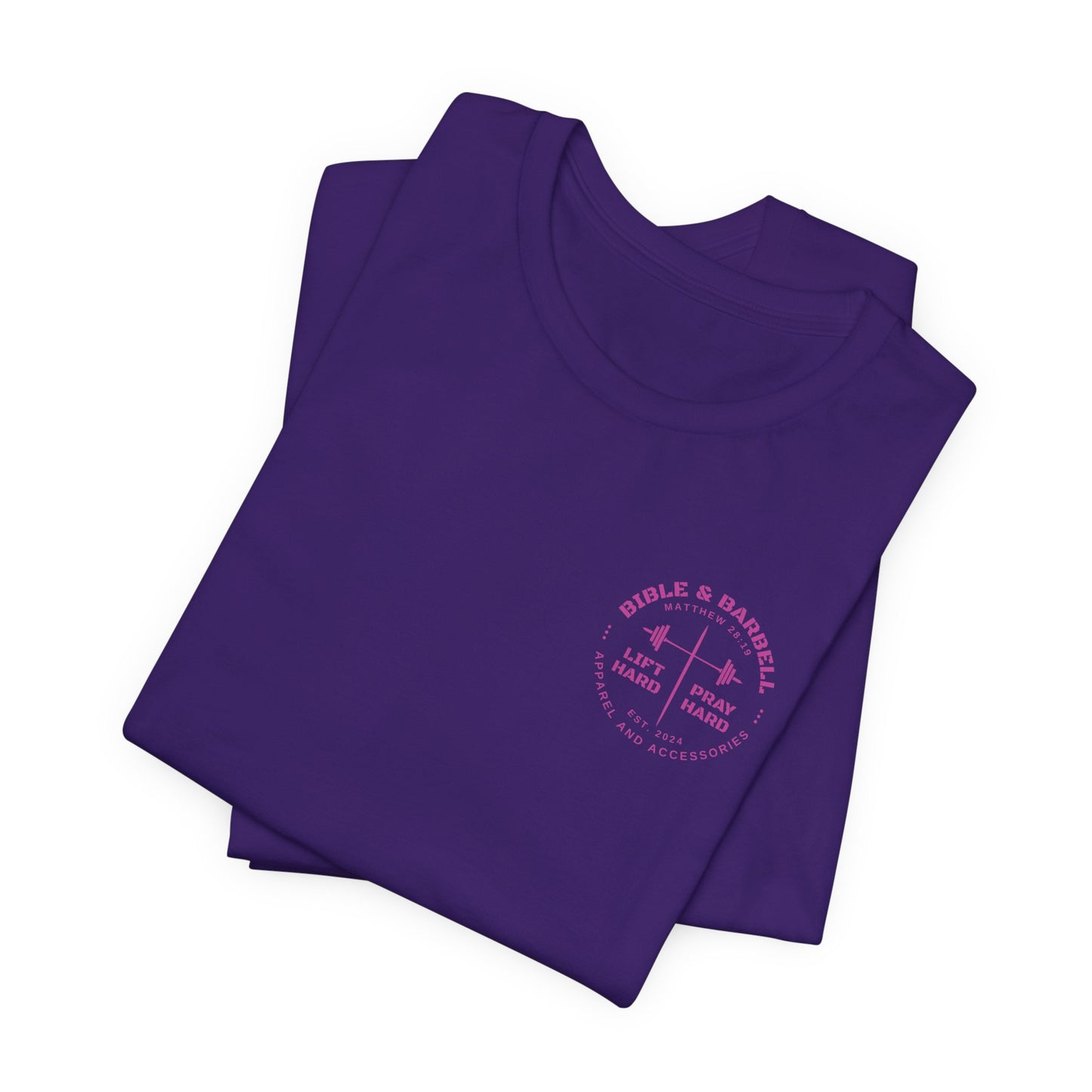 Women's Pink Circle Logo T-Shirt