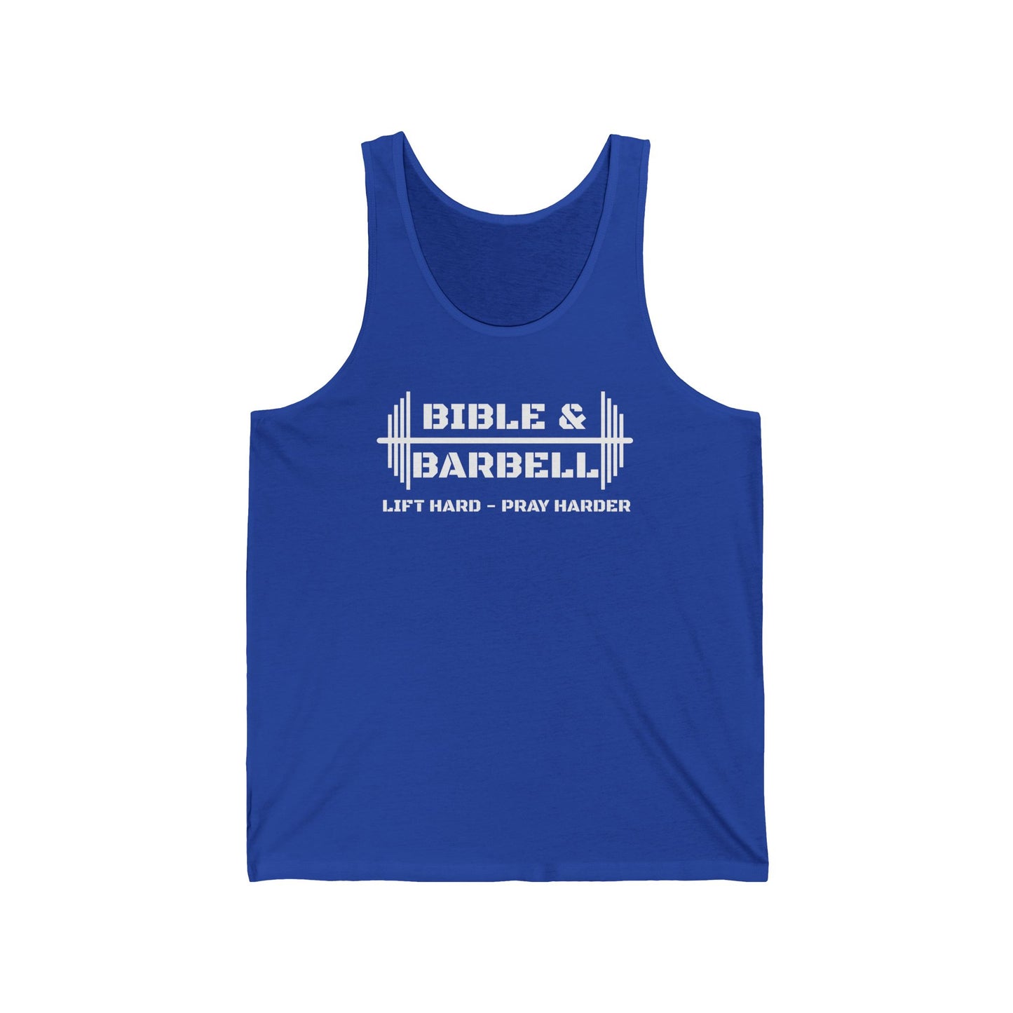 Bible & Barbell Unisex Jersey Tank