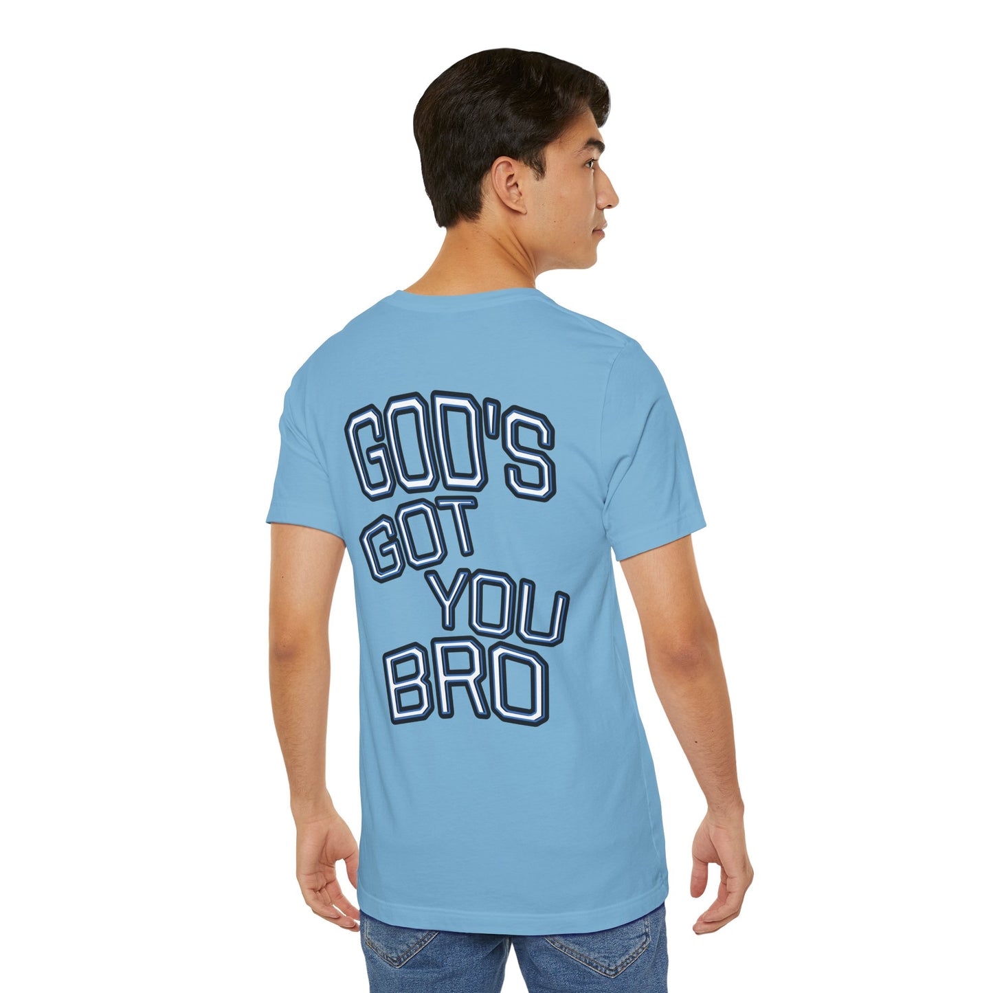 God's Got You Bro T-Shirt | Inspirational Tee | Faith-Based Apparel | Gift for Friends | Unisex Funny Shirt