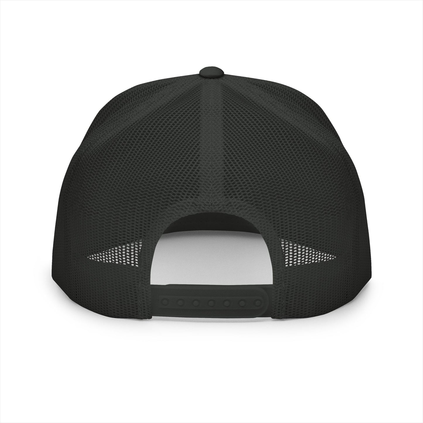 Bible & Barbell White Boxed Logo 5 Panel Trucker Cap