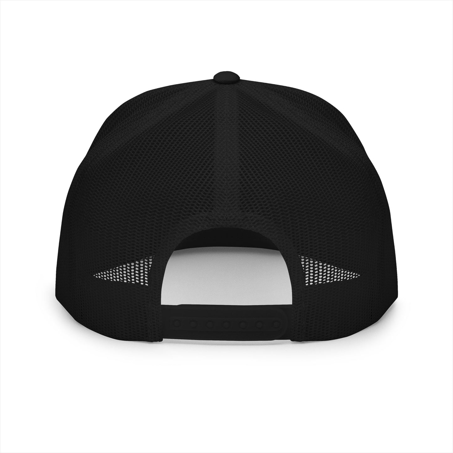 Bible & Barbell White Boxed Logo 5 Panel Trucker Cap