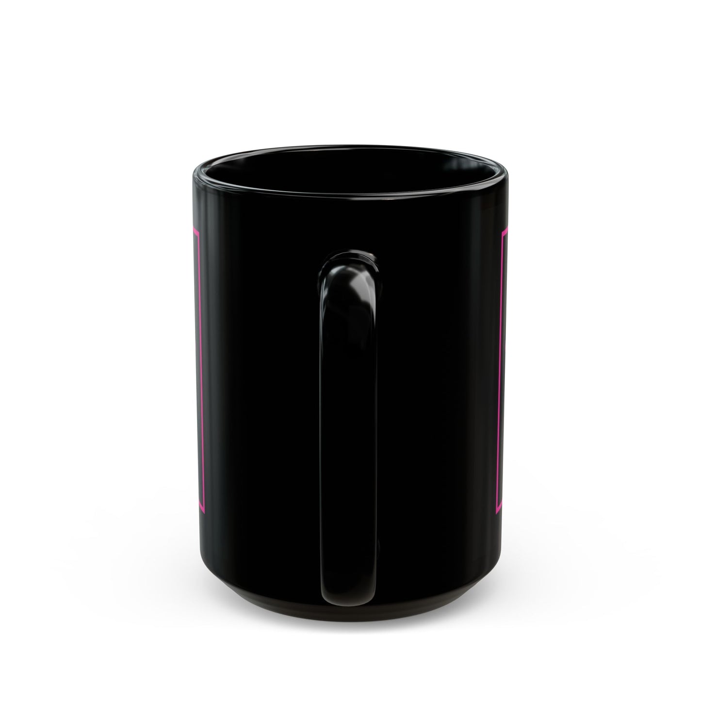 Bible & Barbell Black and Pink Mug