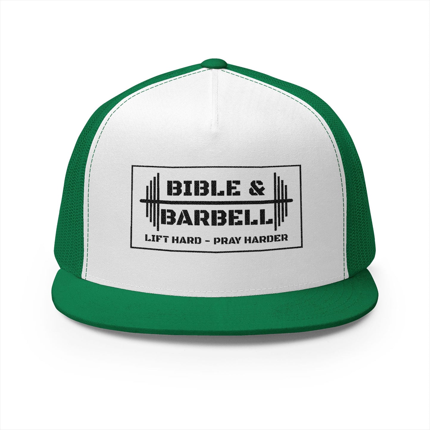Bible & Barbell 5 Panel Trucker Cap