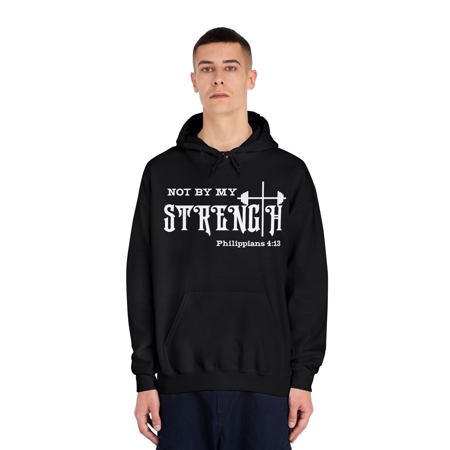 Not By My Strength - Philippians 4:13 Hoodie