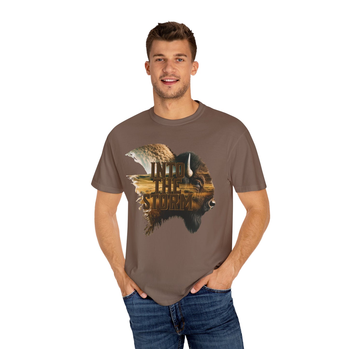 Into the Storm Unisex Garment-Dyed T-shirt