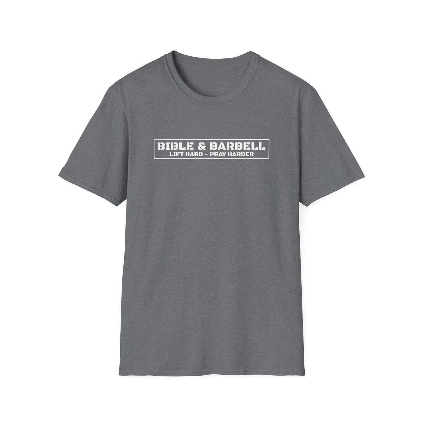 Bible & Barbell Logo Unisex Softstyle T-Shirt