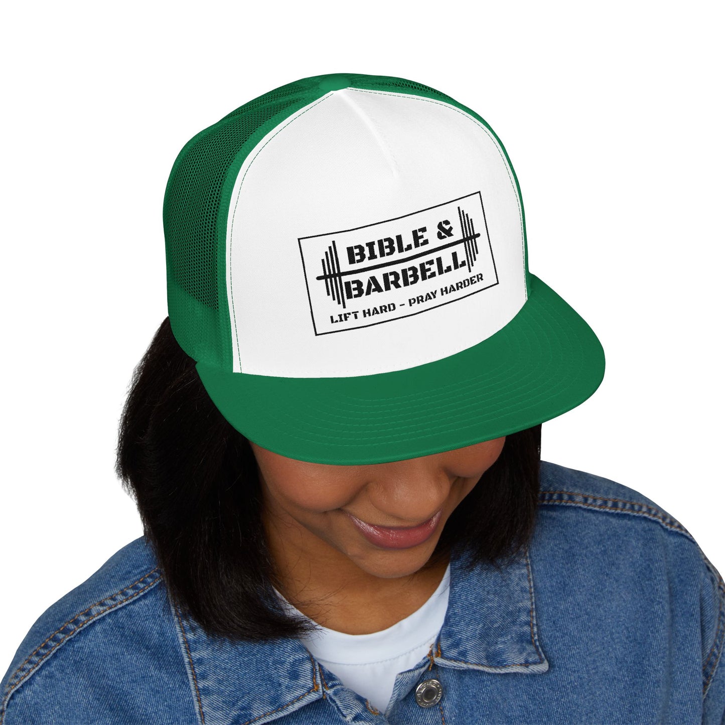 Bible & Barbell 5 Panel Trucker Cap