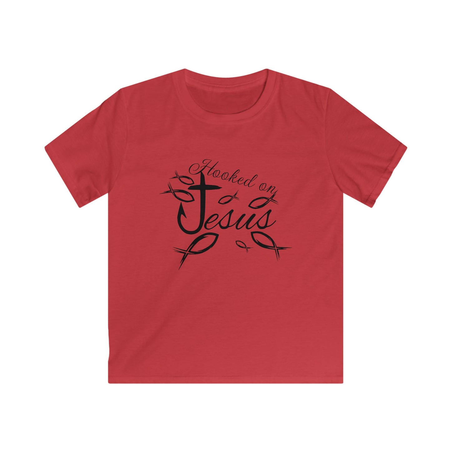 Hooked on Jesus Youth T-Shirt