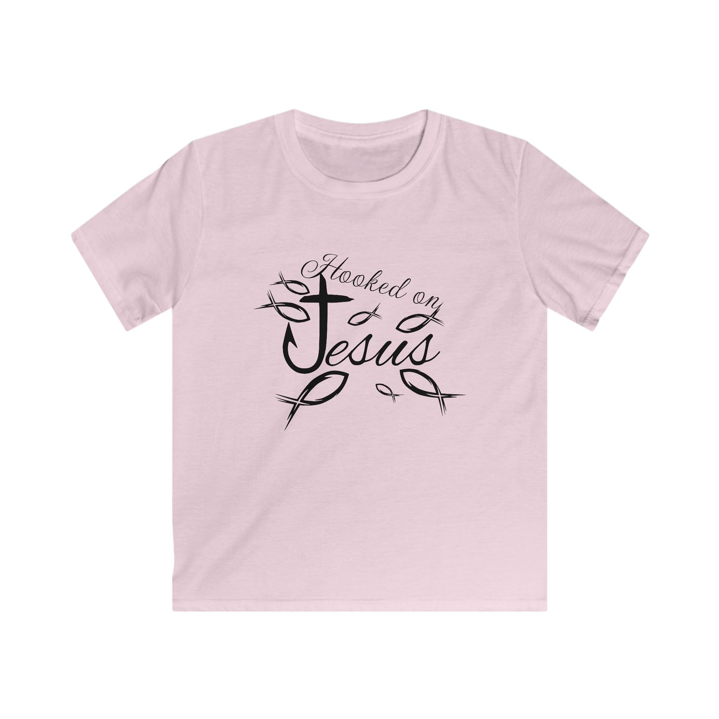 Hooked on Jesus Youth T-Shirt