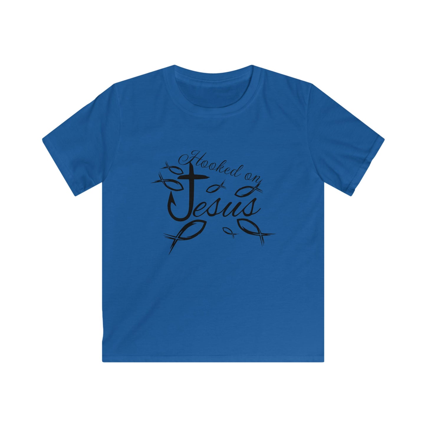 Hooked on Jesus Youth T-Shirt