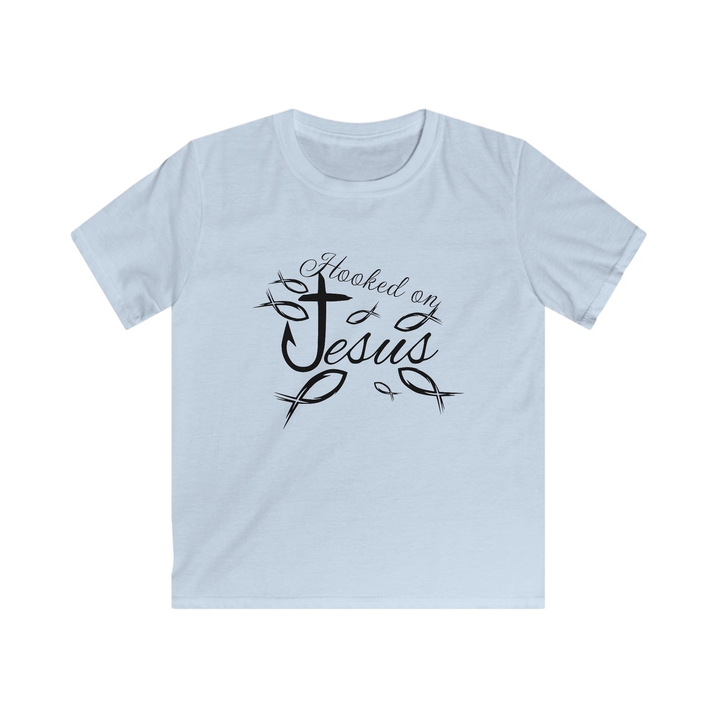 Hooked on Jesus Youth T-Shirt