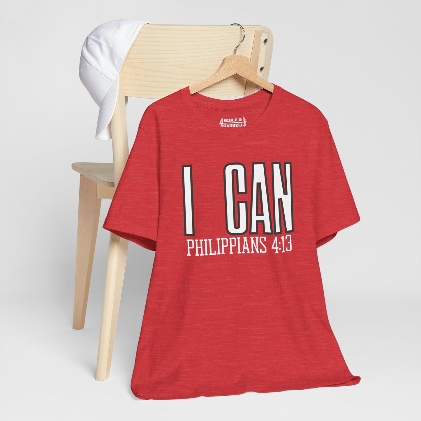 I Can - Philippians 4:13 Unisex Short Sleeve Tee